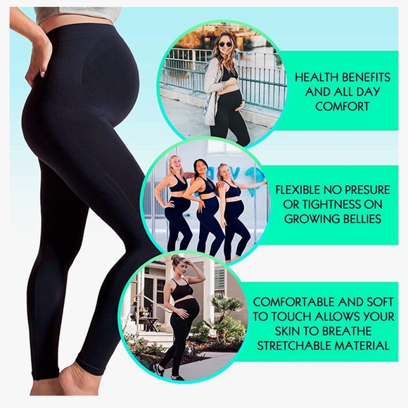 Maternity leggings - Picture 3 of 7